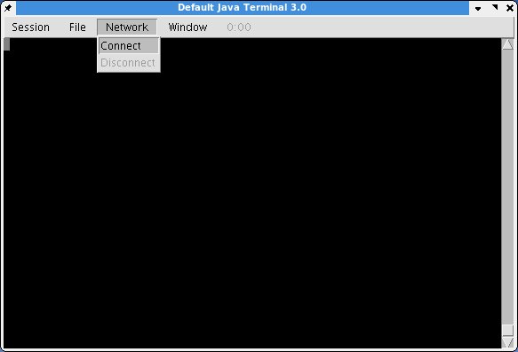 JavaTerminal Network Menu