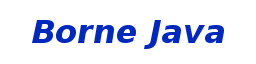 Borne Java