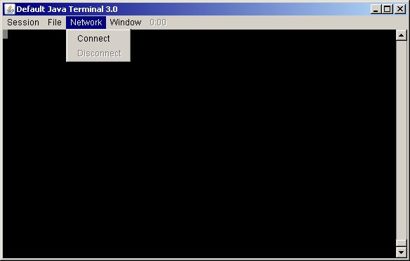 JavaTerminal Network Menu